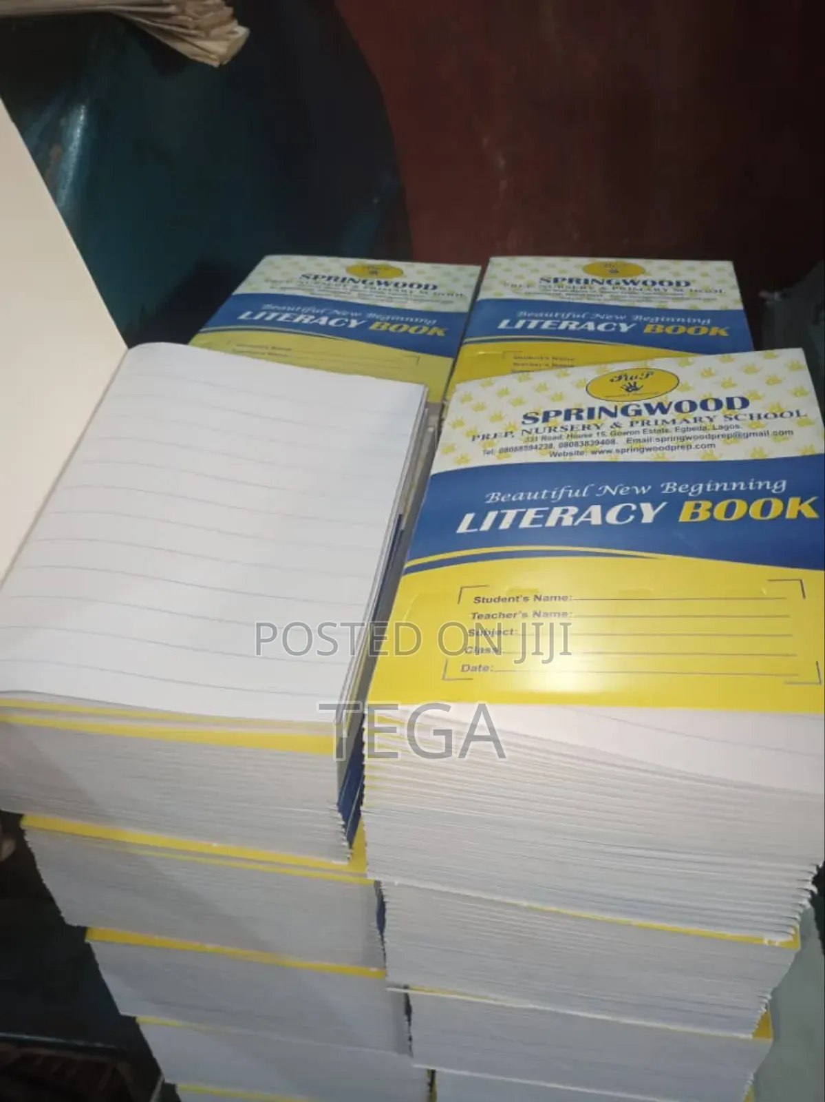 School Exercise Books