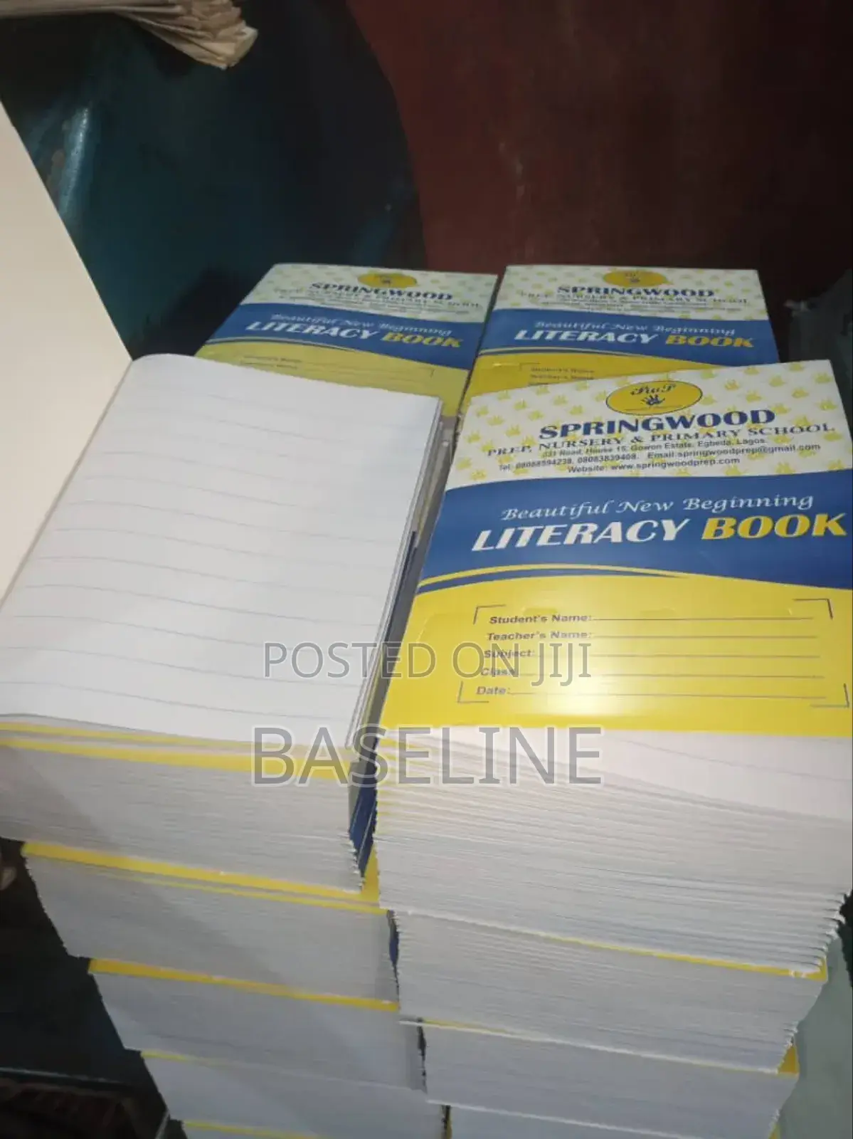 School Exercise Books