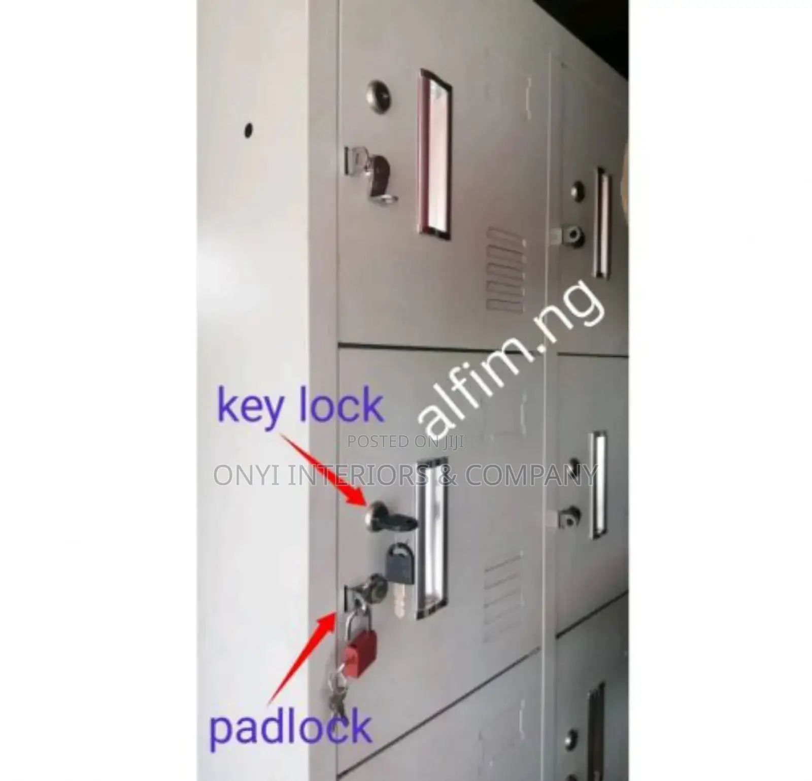 18-Door Workers Office Storage Lockers