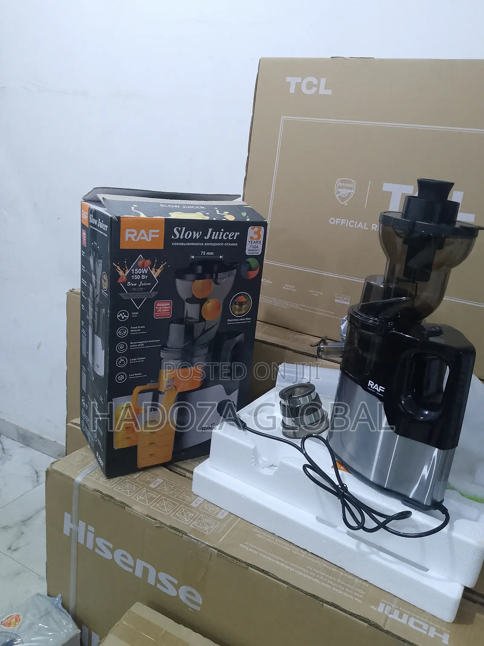 Raf Slow Juicer 150w - Model R-2857