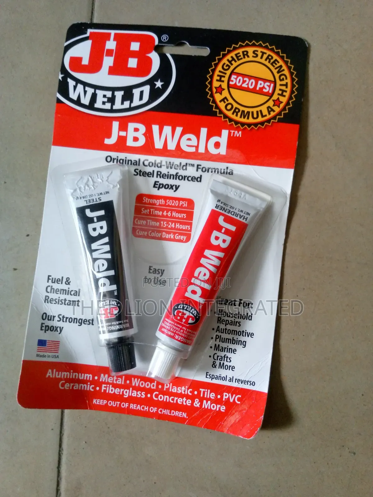 J-B Weld Cold-Weld Epoxy