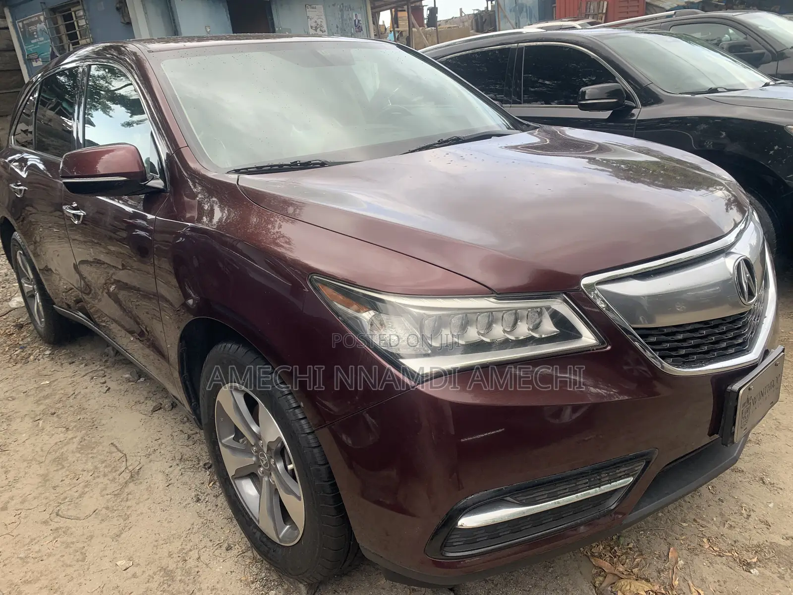 Acura MDX SH 4dr SUV AWD (3.5L 6cyl 9A) 2016 Red