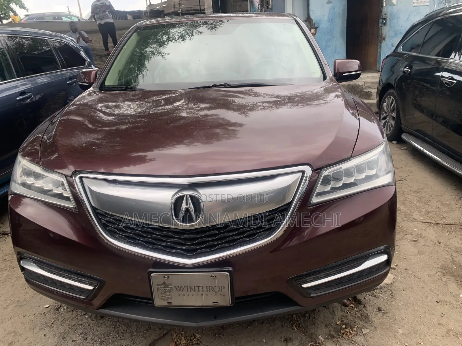 Acura MDX SH 4dr SUV AWD (3.5L 6cyl 9A) 2016 Red