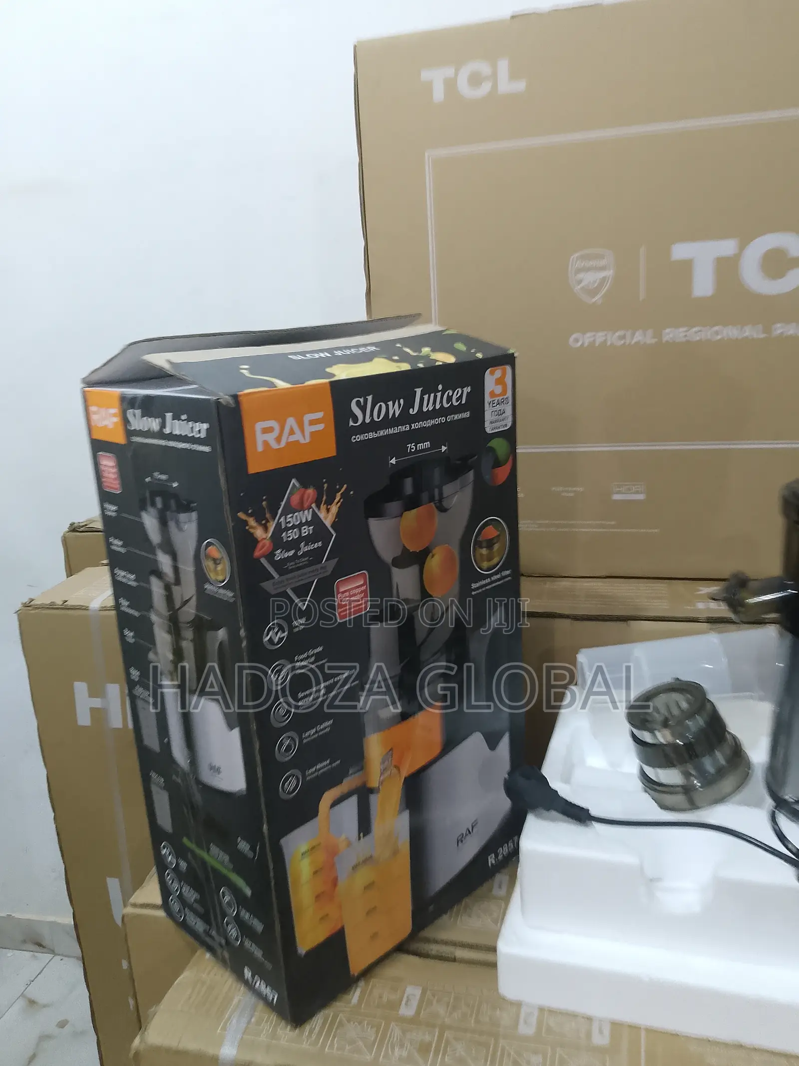Raf Slow Juicer For Fruits & Vegetables - 150 W