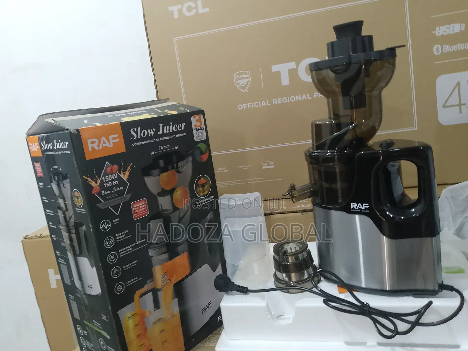 Raf Slow Juicer Machine For Fruits And Vegetables - 150 W