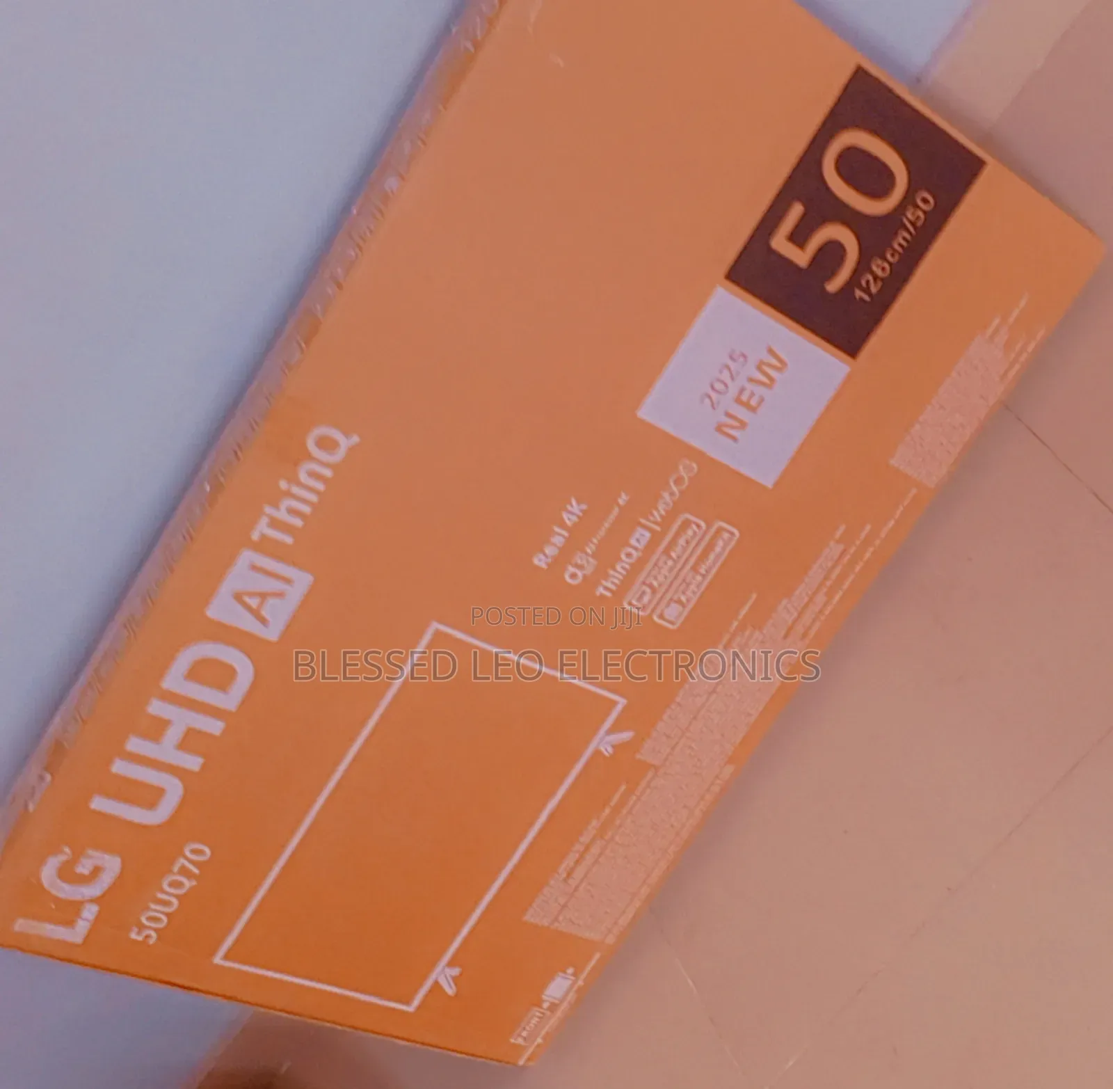 2025 Model Lg 50 Inches Smart Tv (Webos)
