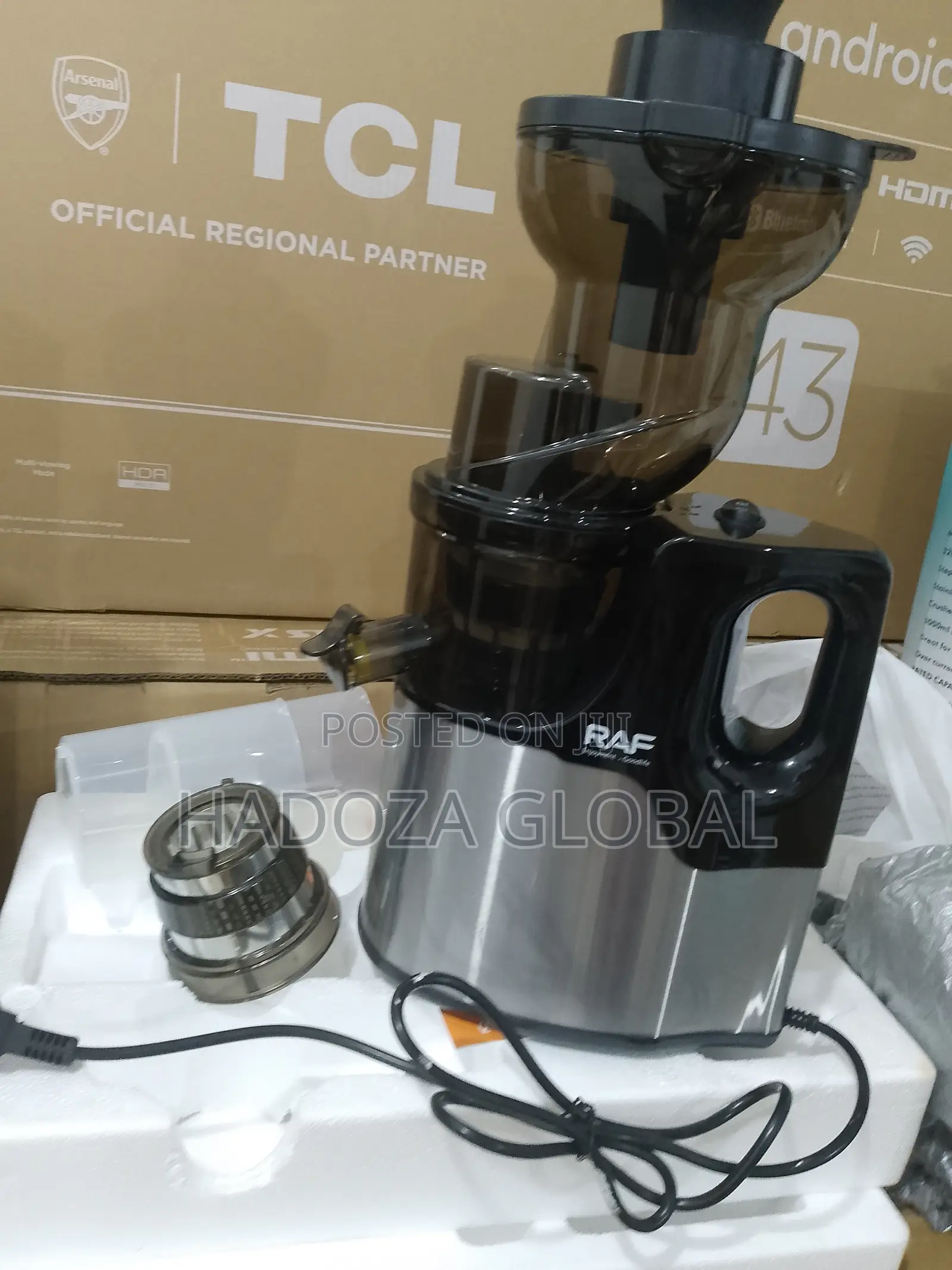 Raf Fruit & Vegetables Slow Juicer - 150 W