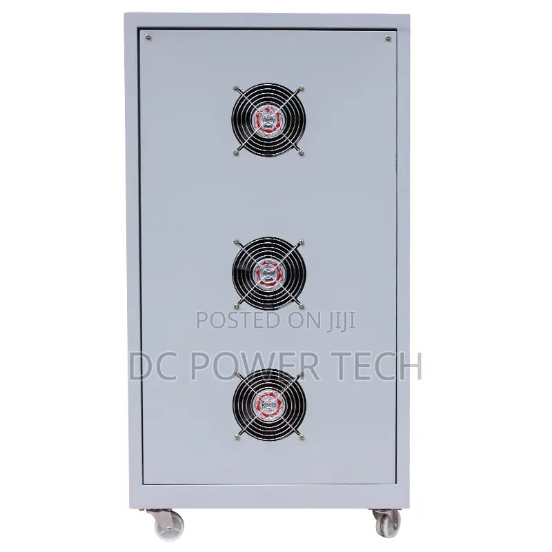 Dcpower Back View of 50kva 3phase Servo Stabilizer