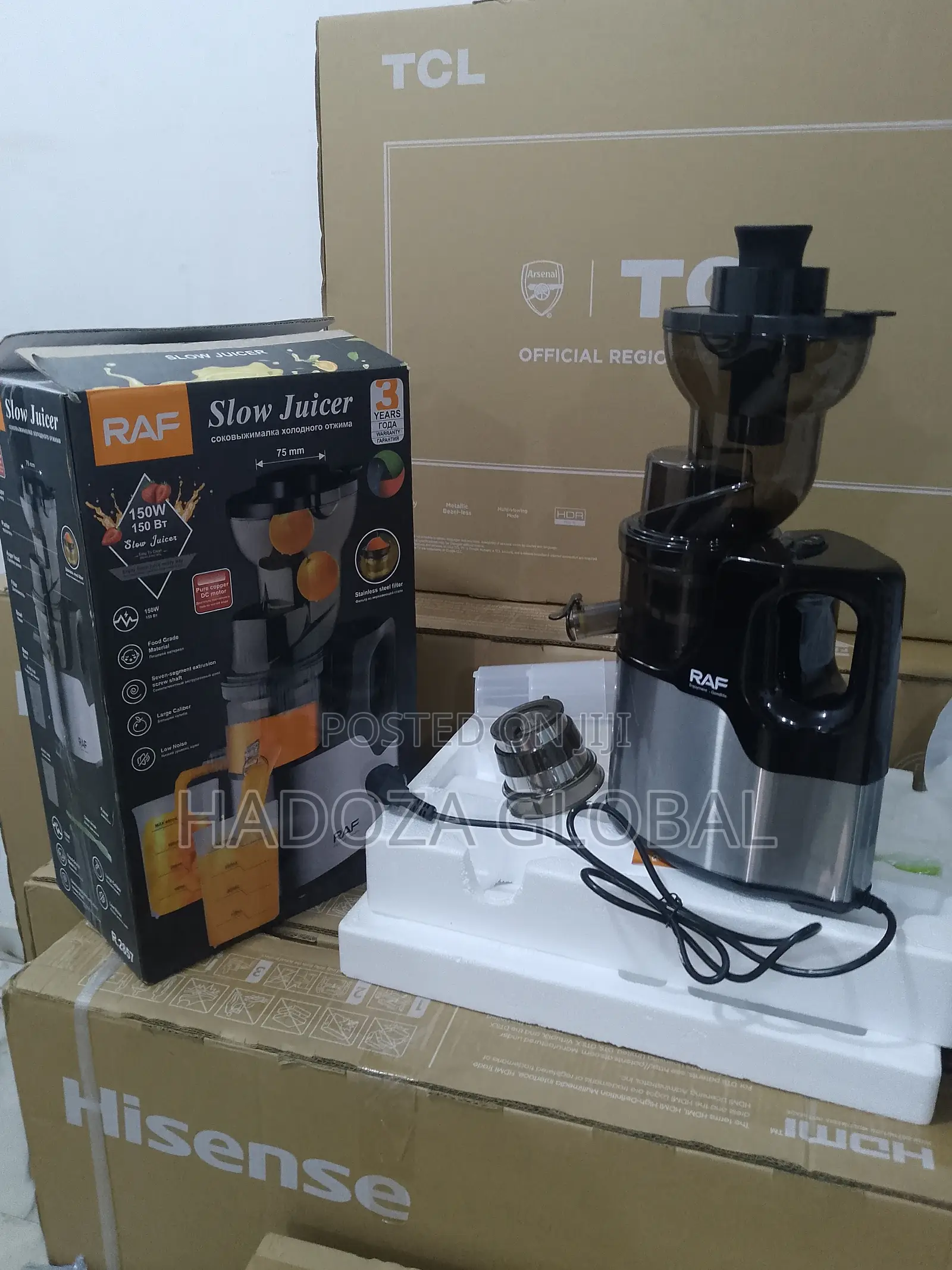 Kitchen Slow Juicer Raf -150 W - R-2857