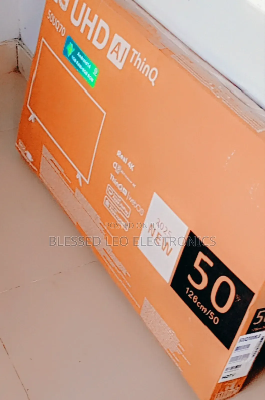 50 Inches Frameless Uhd Durable Tv
