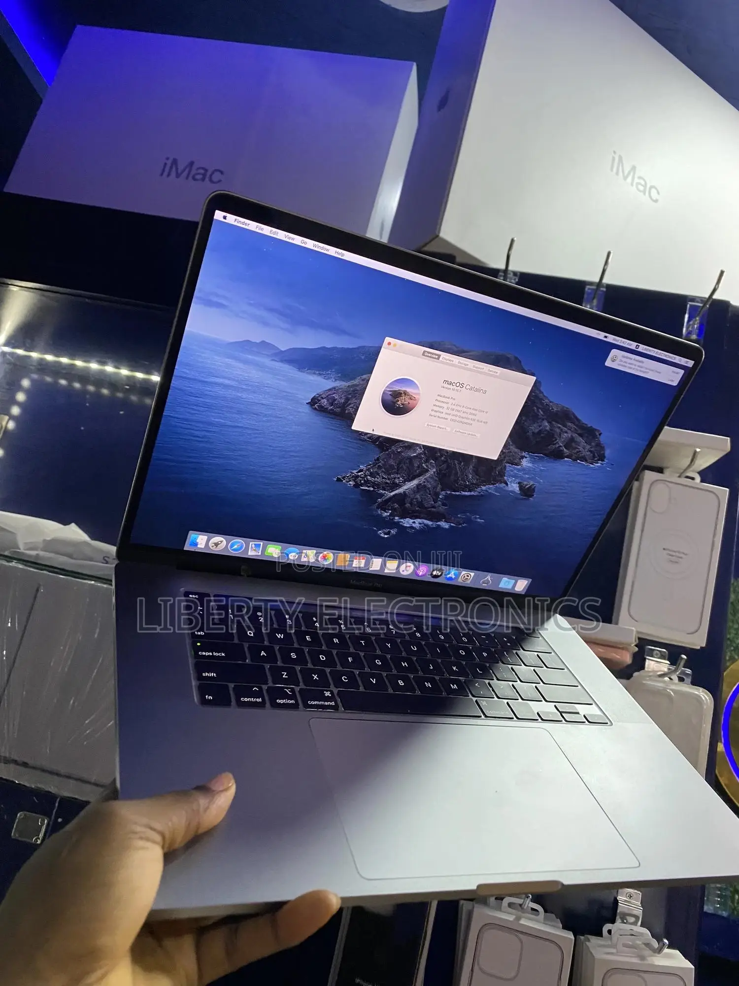 Laptop Apple MacBook Pro 2019 32GB Intel Core I9 SSD 1T