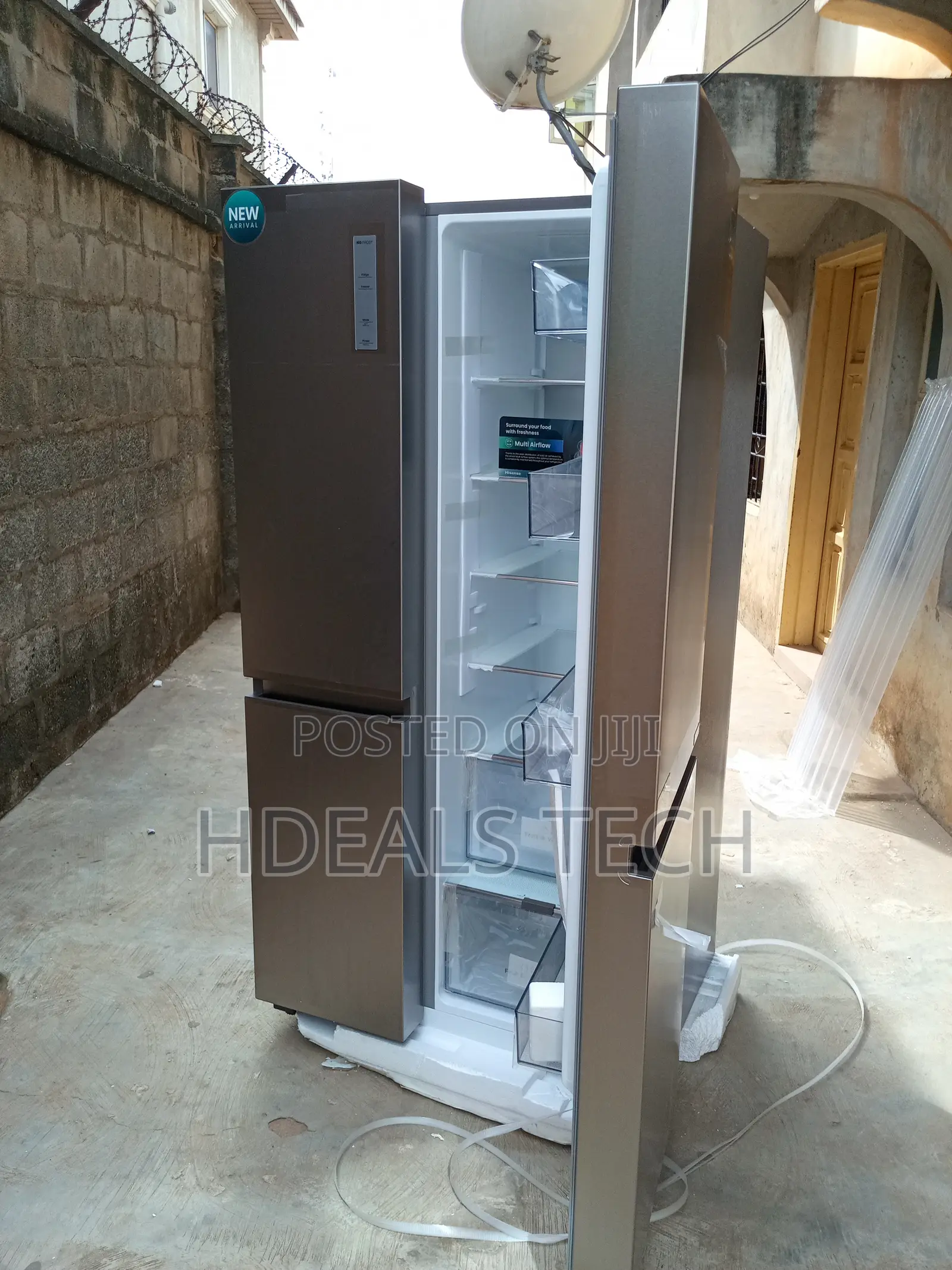 Hisense 634l Family Size Side-by-Side Refrigerator – Rs-87ws