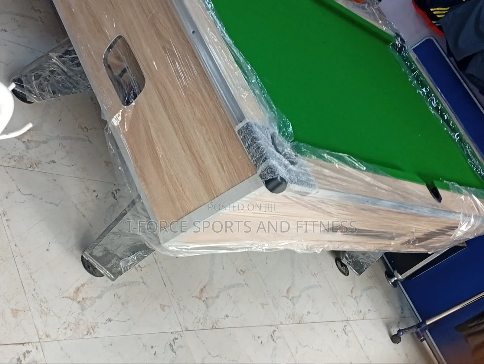 Marble and Coin Operated Snooker Board