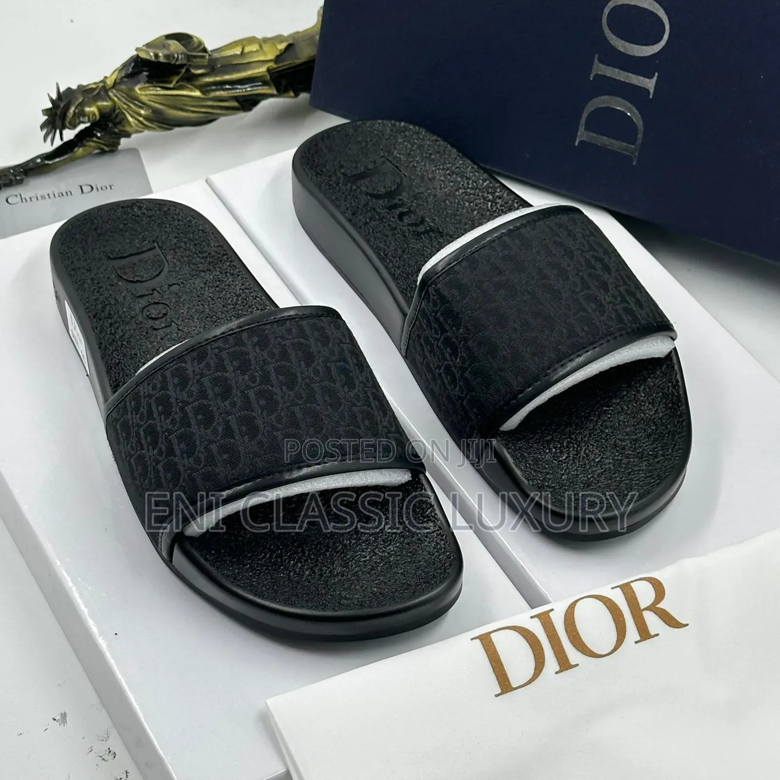 Top Quality Luxury Designer Slides Dior Well Branded Package