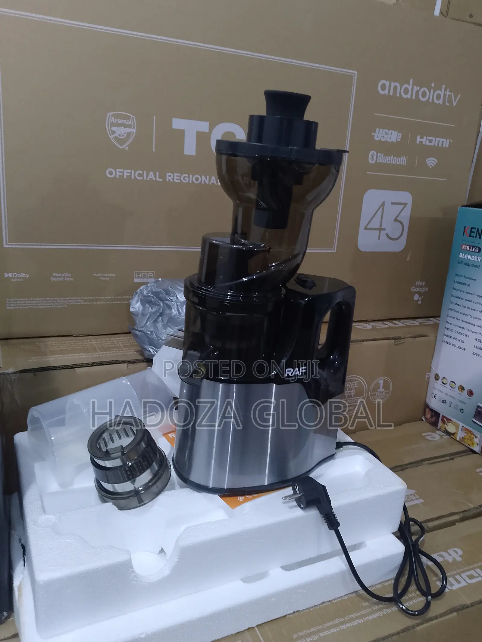 New Raf Slow Juicer Machine - Fruits & Veggies - 150w