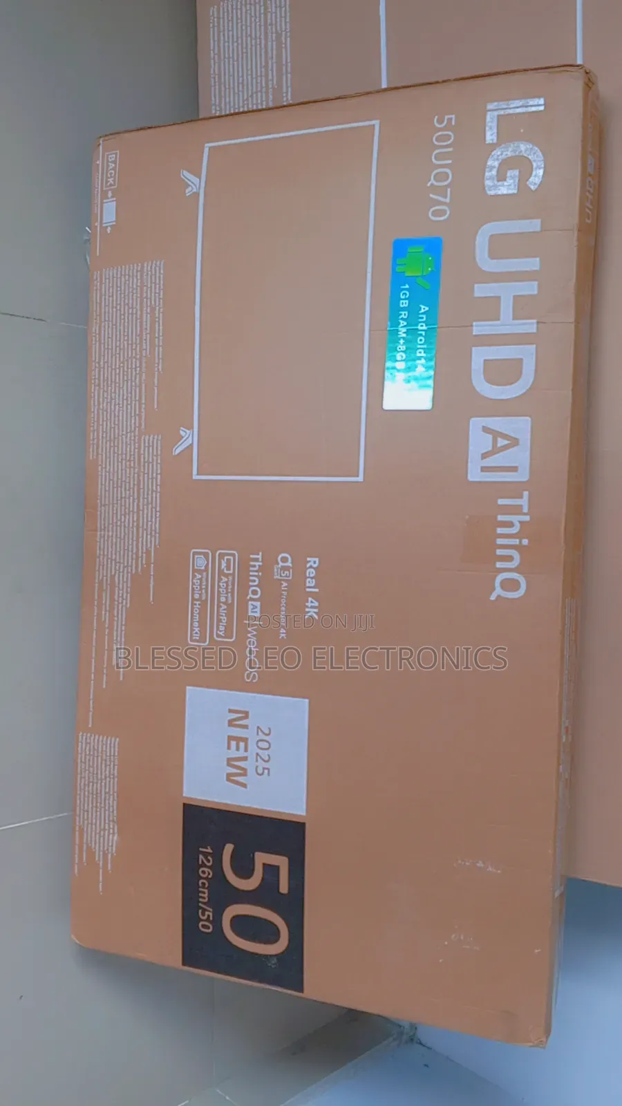 50 Inches Frameless High Definition Tv (Real )