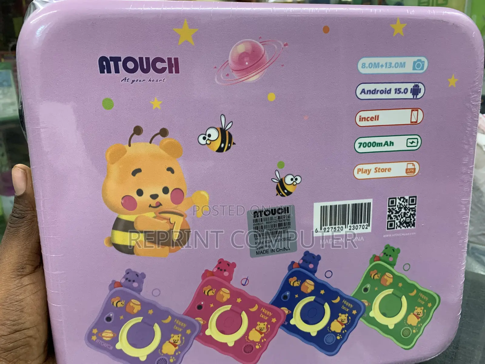 New Atouch KC64 256 GB Pink