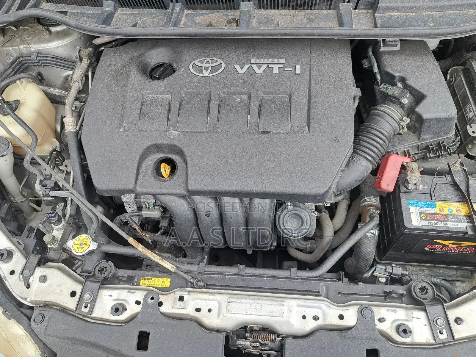 Toyota Wish 2014 Yellow