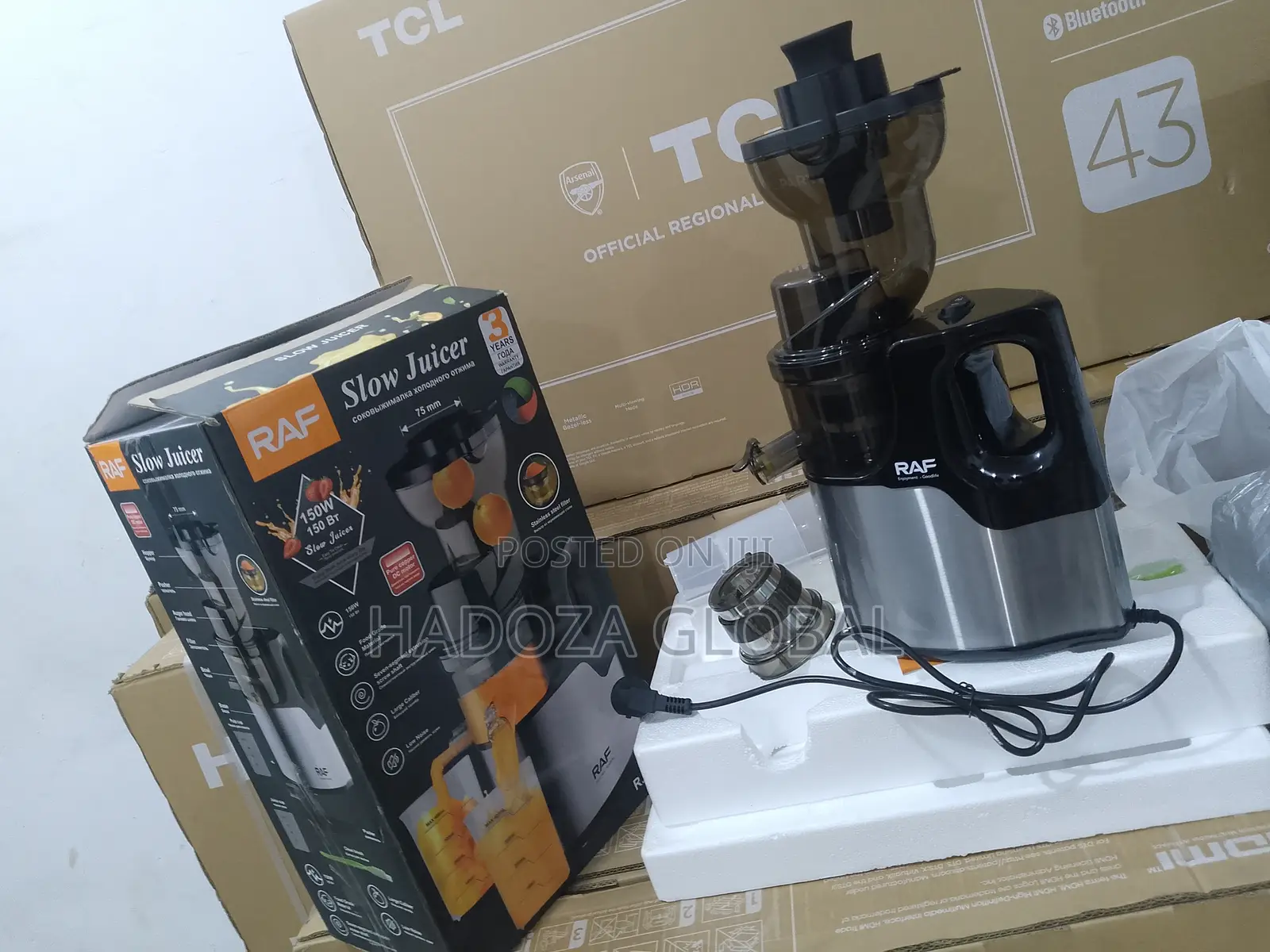Easy Clean Juice Extractor - Raf -150w