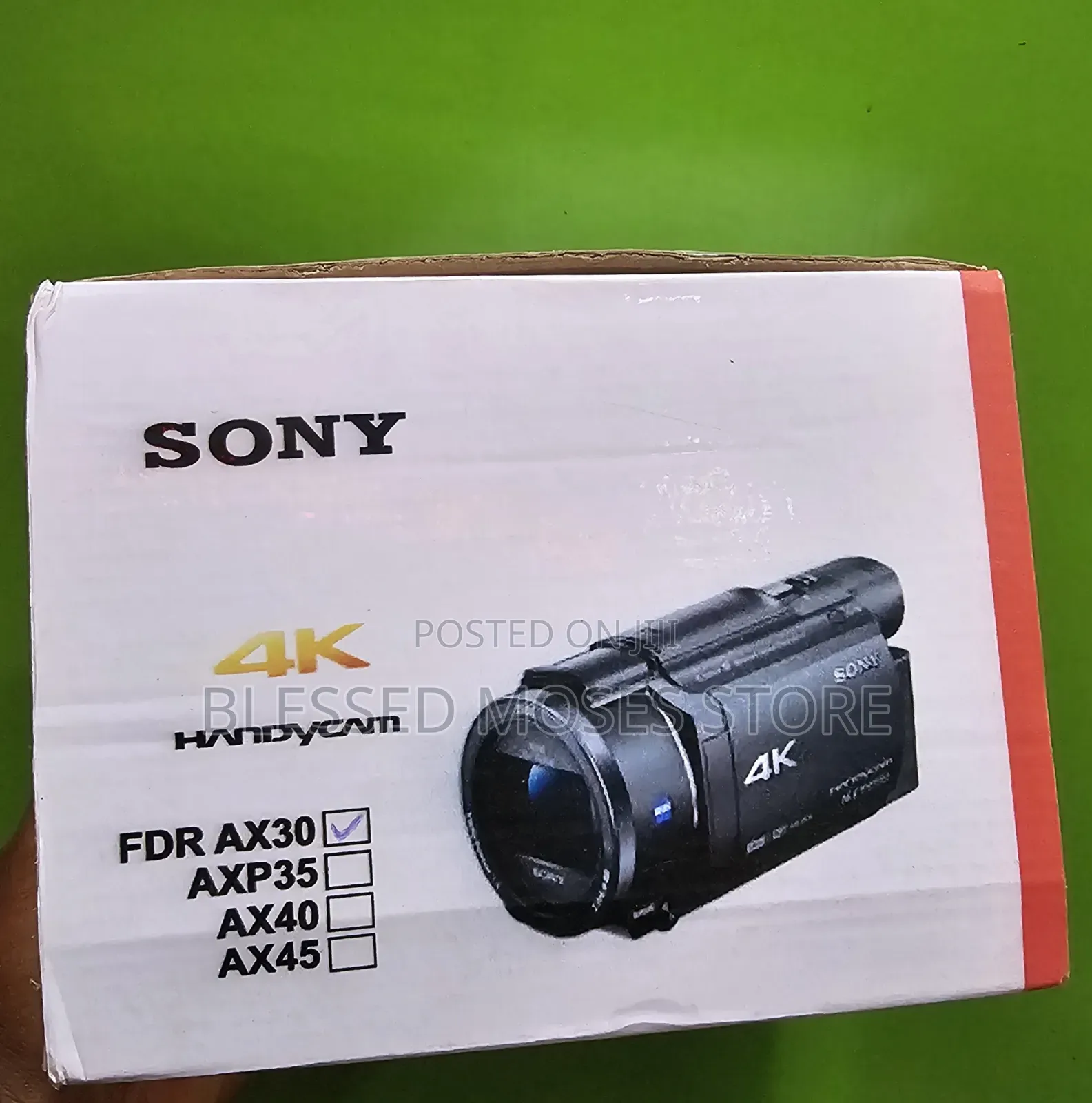 Sony Ax30 Camera