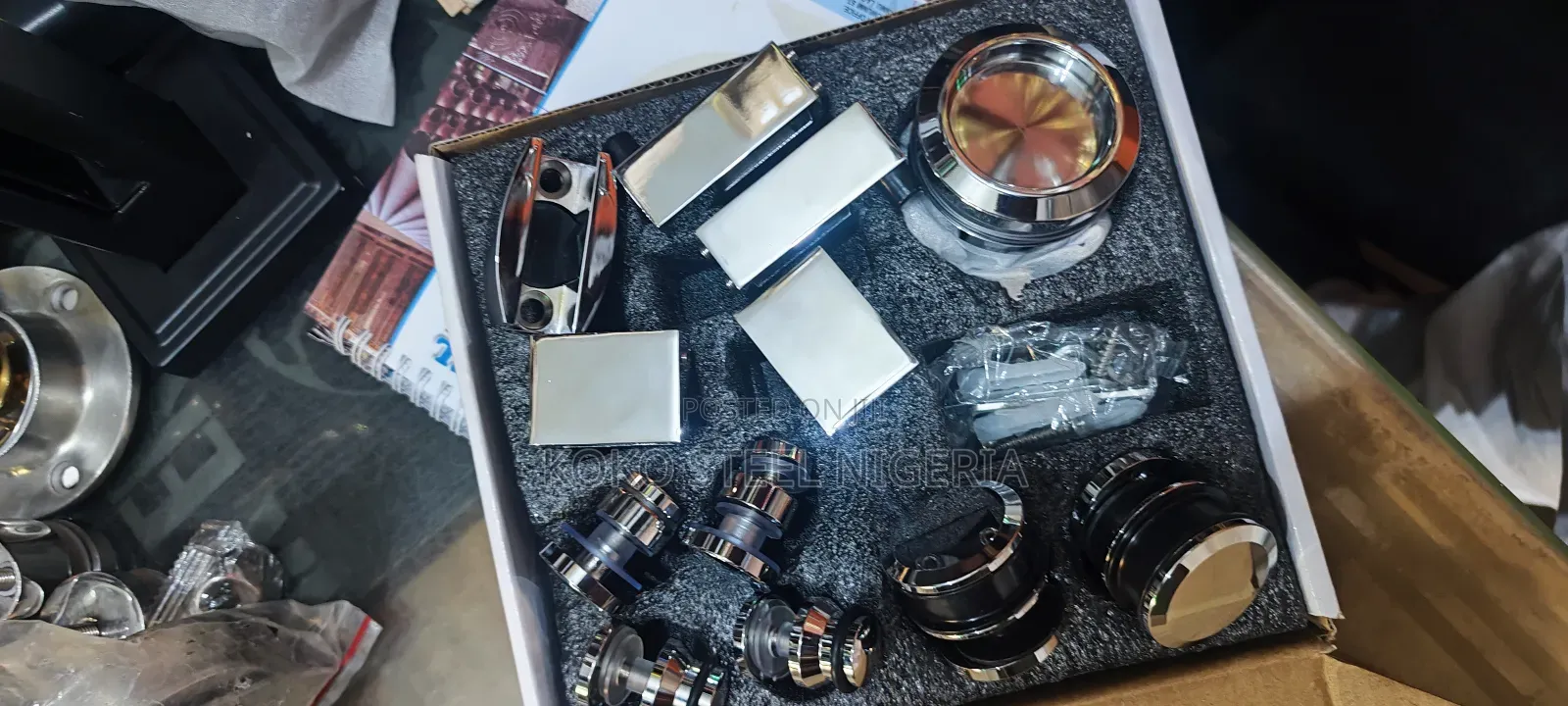Glass Cubicle Sliding Accessories