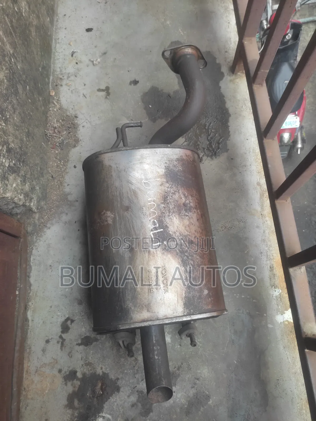 Exhaust Silencer Back Pot for Lexus Rx300