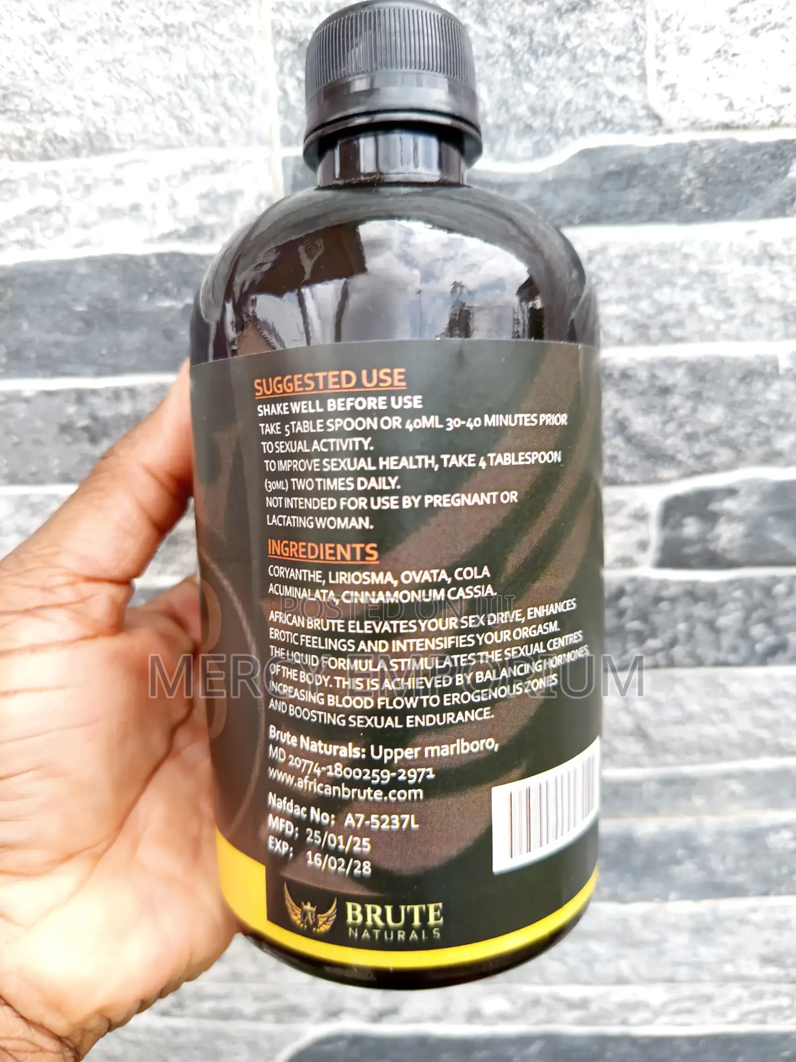 African Herbal Manpower Sexual Enhancement Men Aphrodisiacyo
