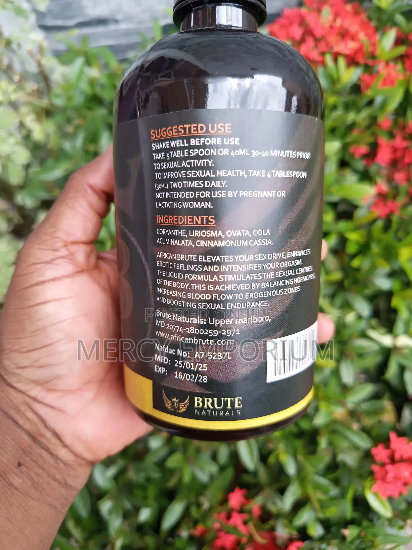 African Herbal Manpower Sexual Enhancement Men Aphrodisiacyo
