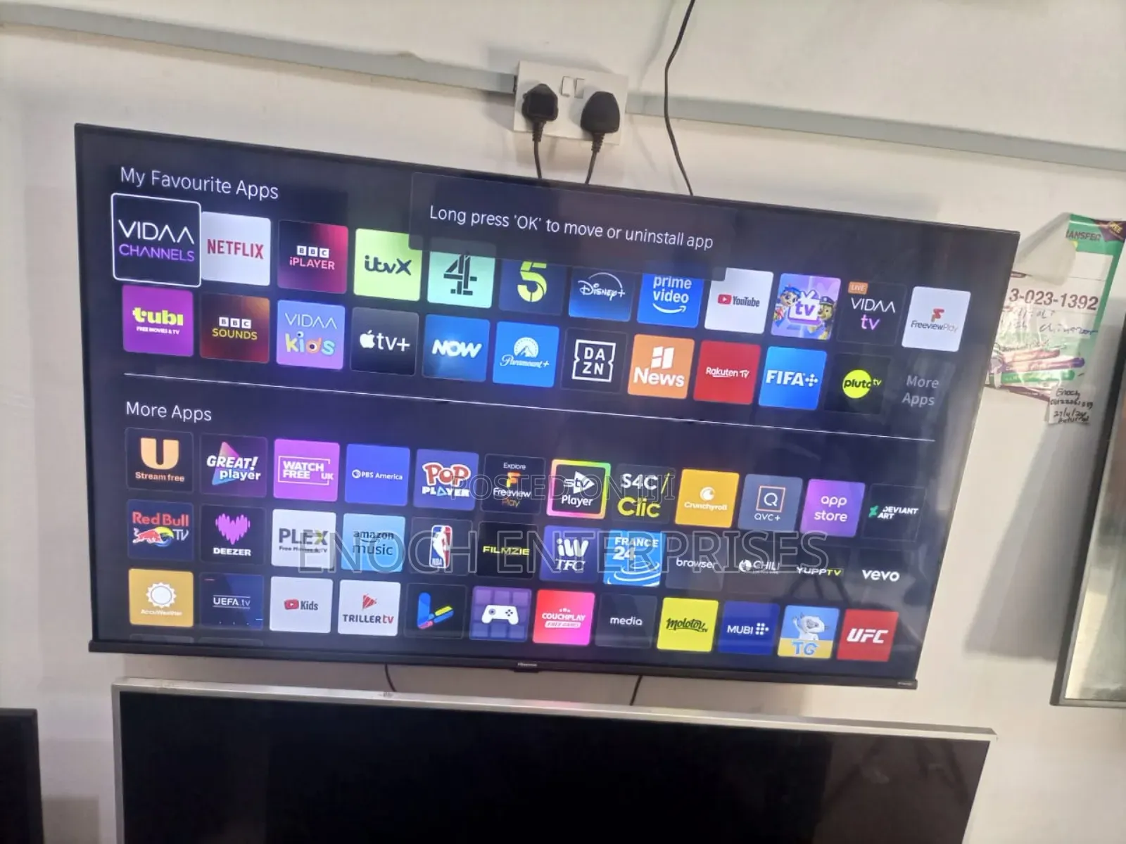 Uk Used 50 Inches Hisense Clean Tv