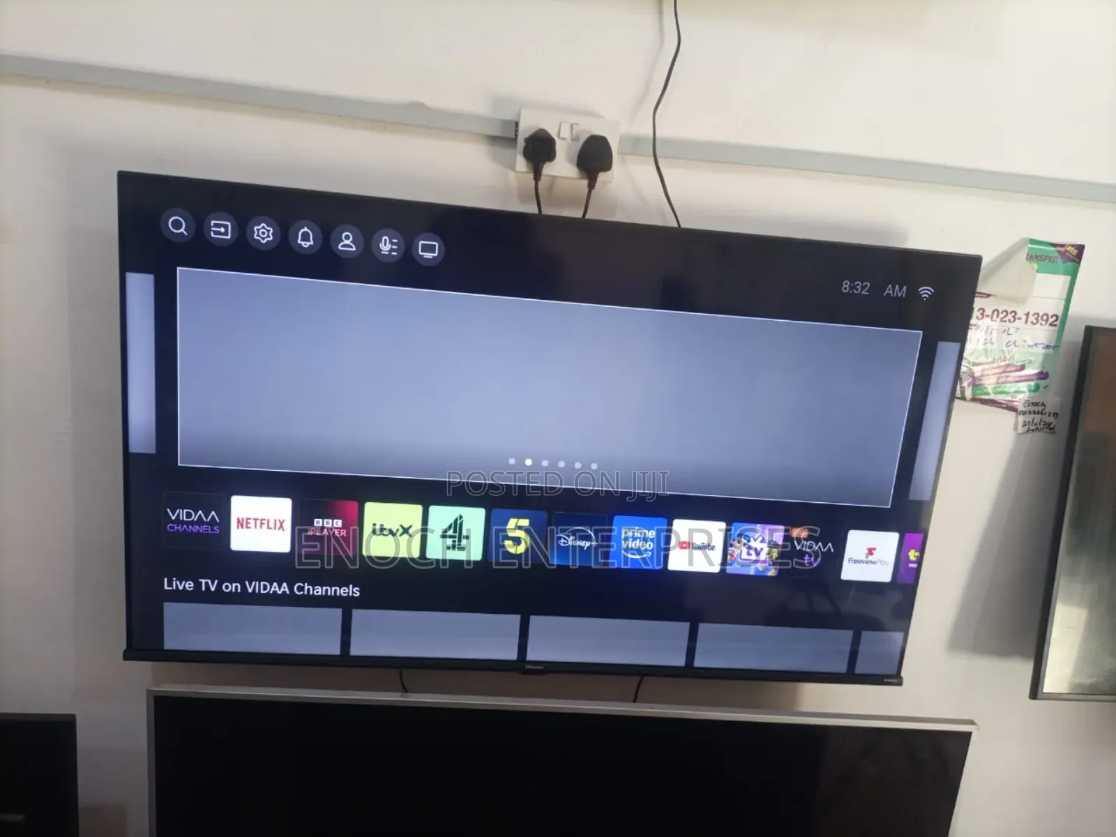 Uk Used 50 Inches Hisense Clean Tv