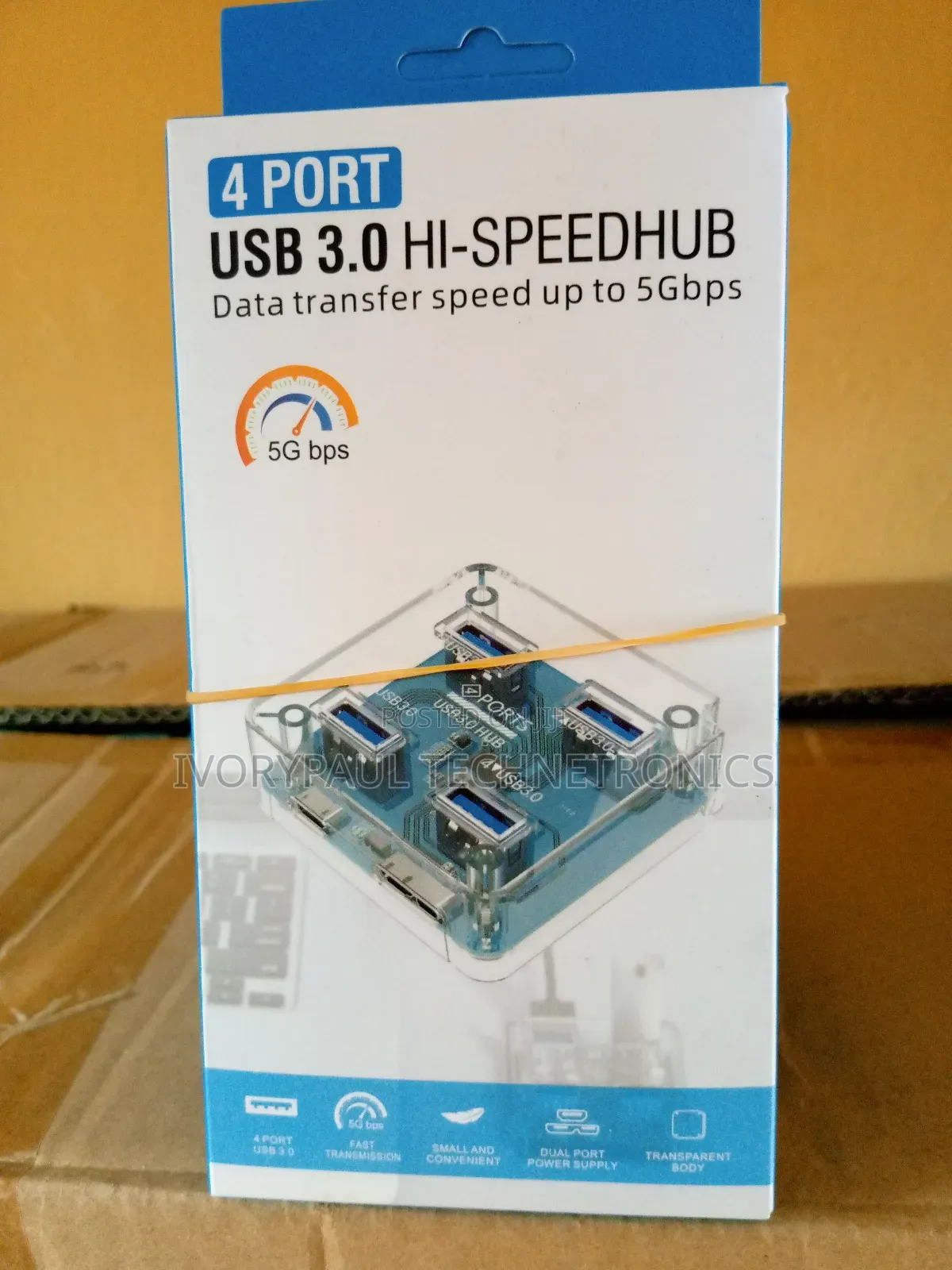 4-Port Usb Transparent Hub