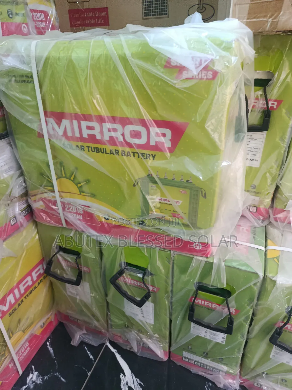 220ah 12v Mirror Indian Tubular Battery