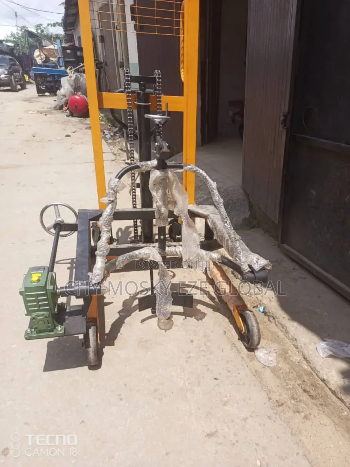 Hydraulic/Manual Drum Lifter (400kg)