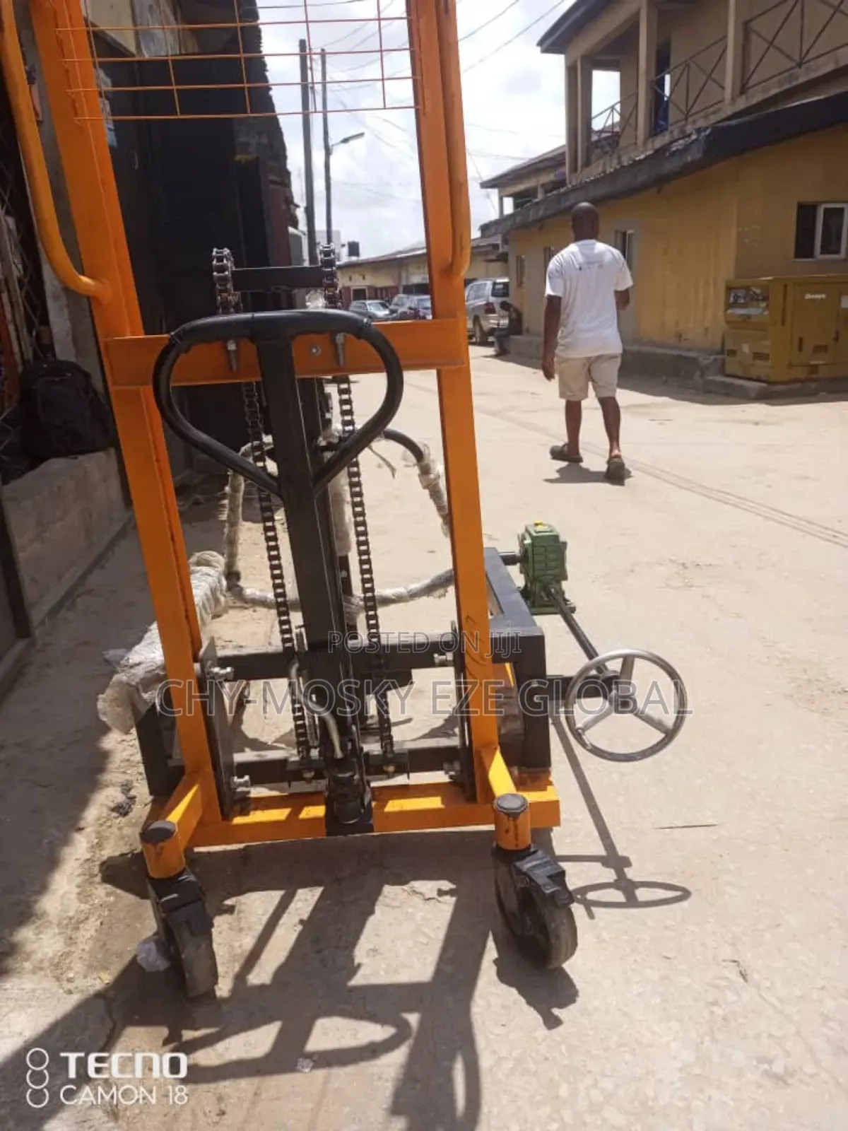 Hydraulic/Manual Drum Lifter (400kg)