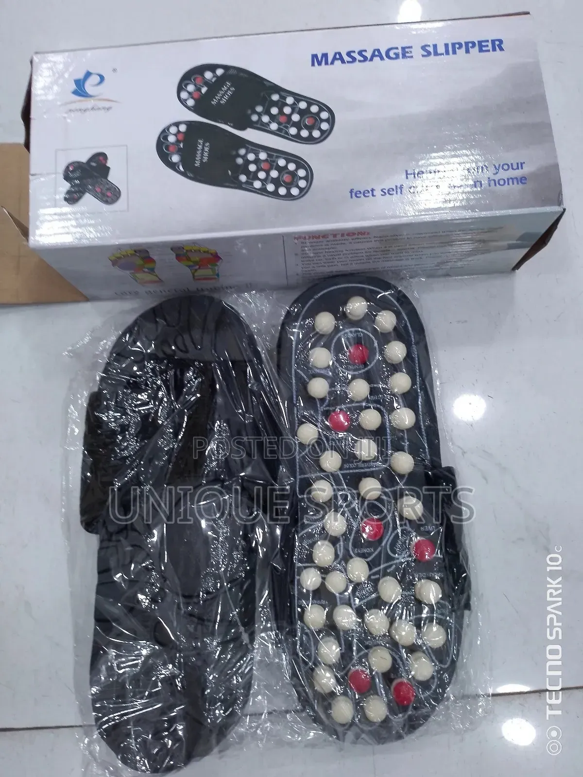 Reflexology Acupressure Foot Massage Slippers