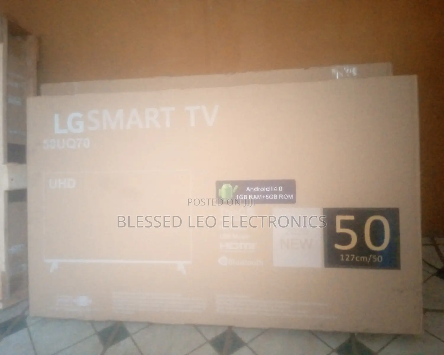 50 Inches With Full Screen Brightening Transition