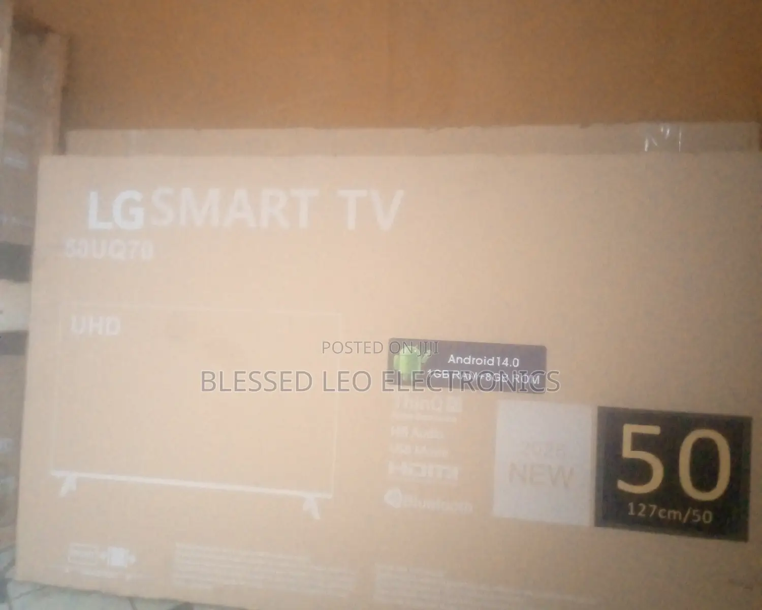50 Inches With Full Screen Brightening Transition