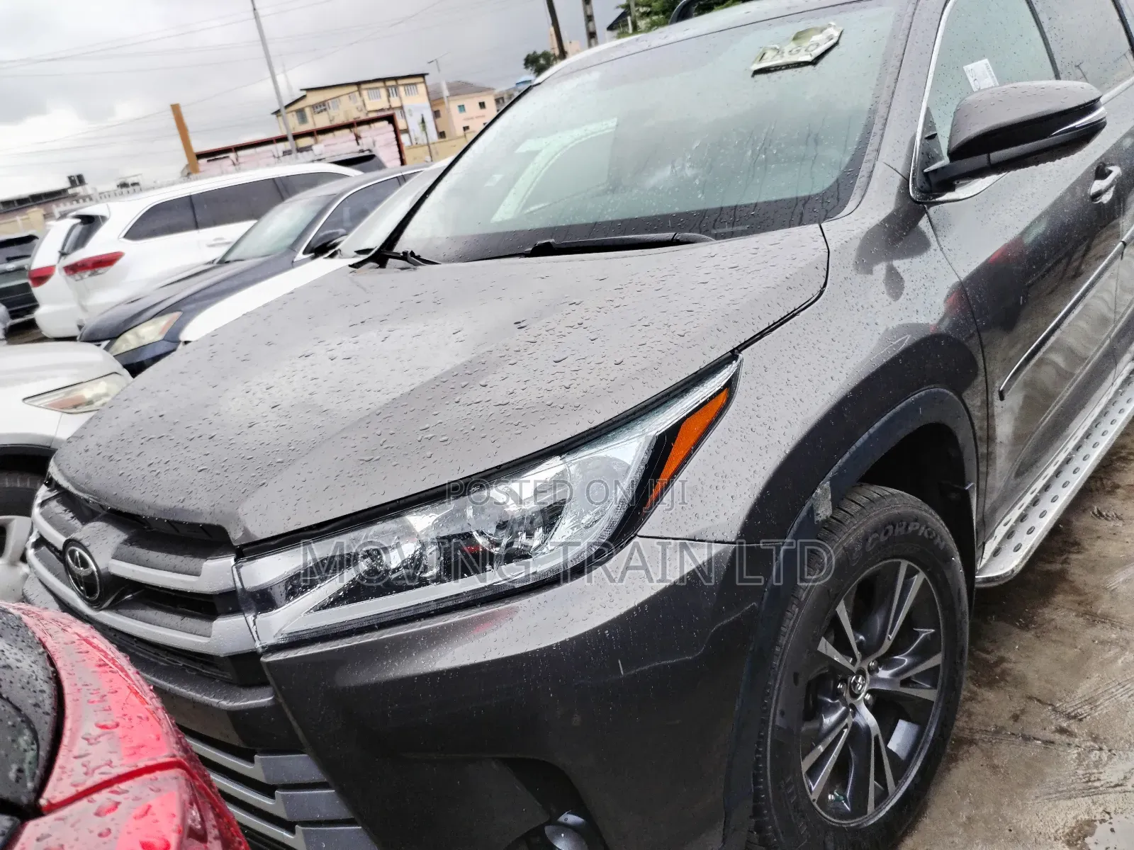 Toyota Highlander XLE 4x4 V6 (3.5L 6cyl 8A) 2017 Gray