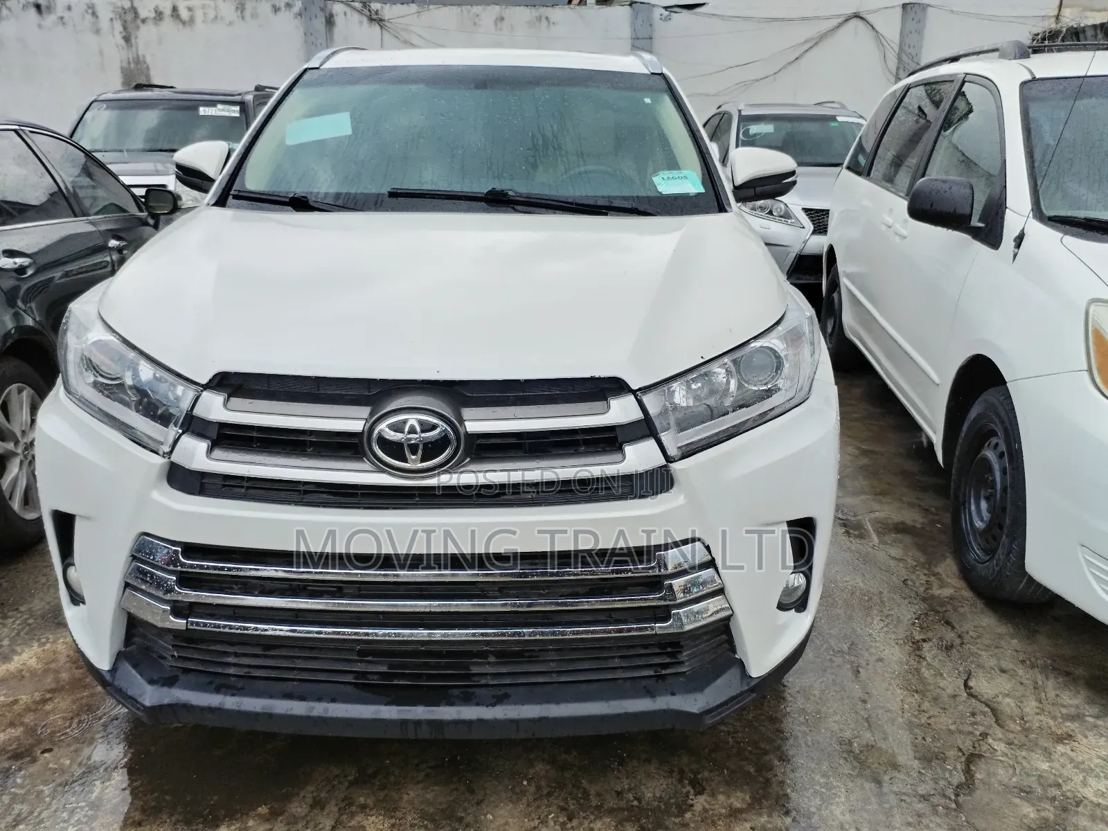 Toyota Highlander Limited 4dr SUV AWD (3.5L 6cyl 6A) 2014 White