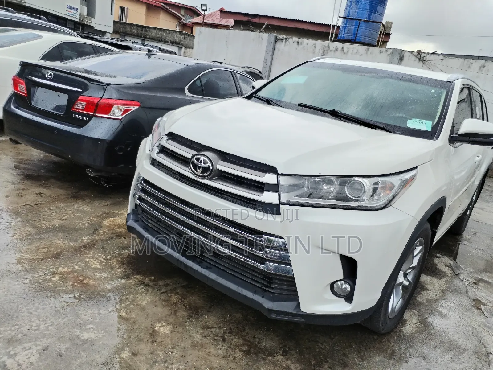 Toyota Highlander Limited 4dr SUV AWD (3.5L 6cyl 6A) 2014 White