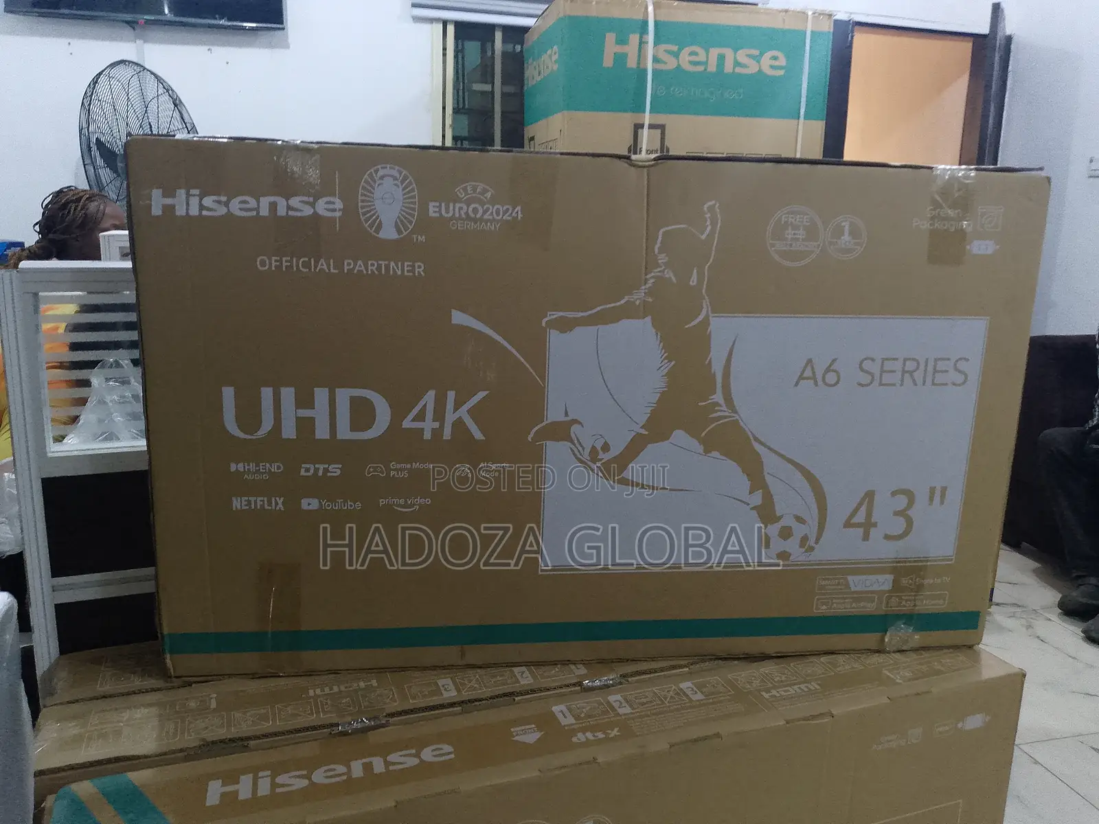 Hisense 43" Uhd 4k Smart Android Tv