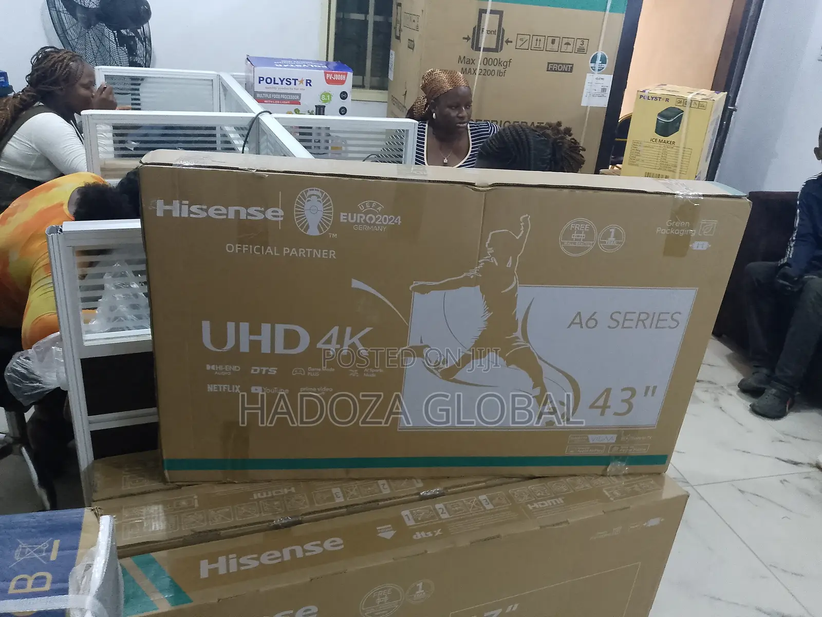 Hisense 43" Uhd 4k Smart Android Tv