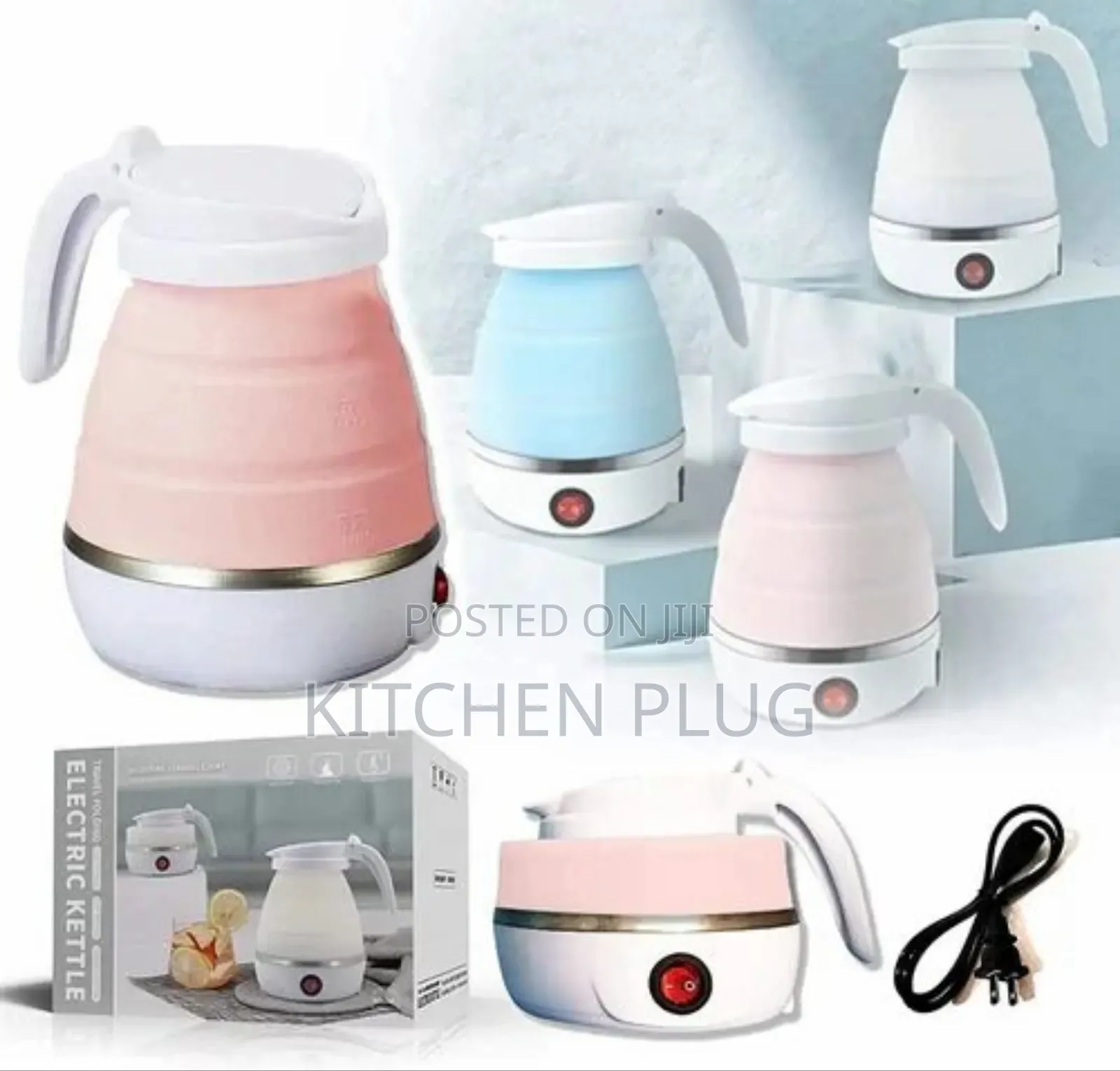 Electric Travel Folding Kettle 『 Great Value for Gift Items