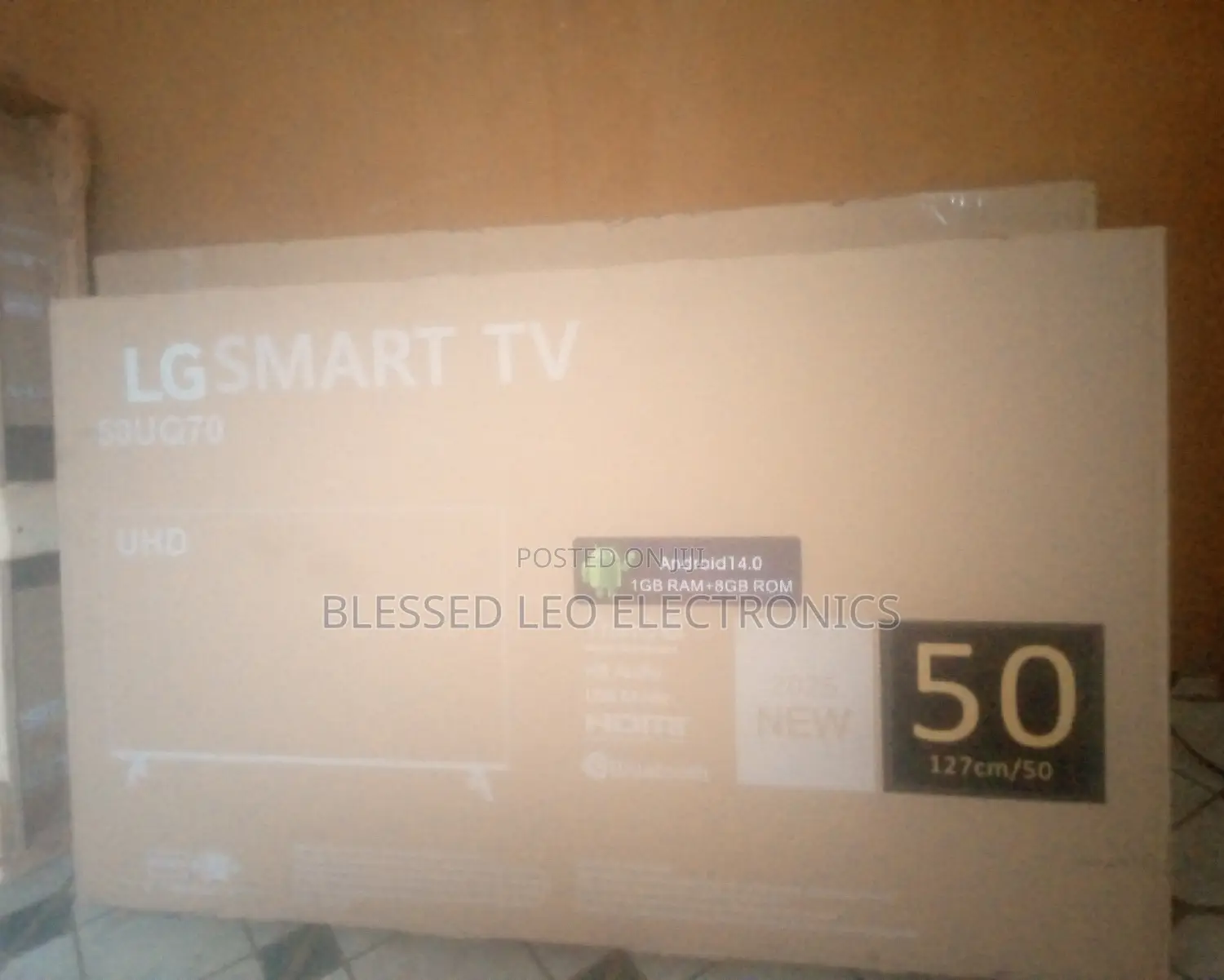 50 Inches Lg With Beautiful Flameless Brand New