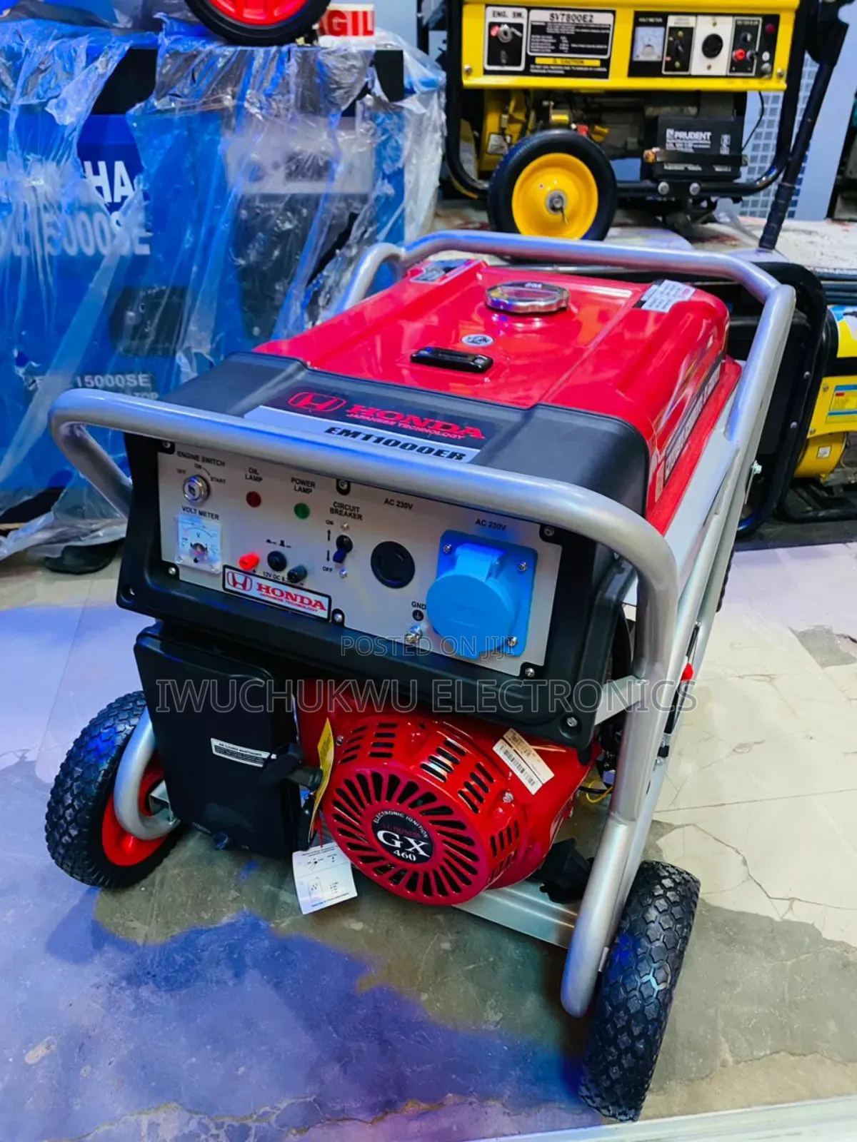Brand New and Original Honda Petrol Gengraver (Copper Coil)