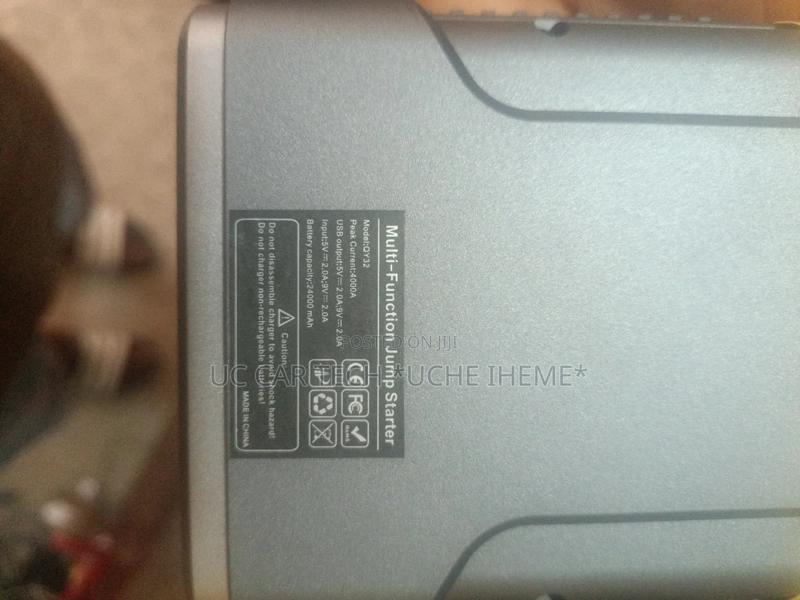 Power Bank and Jump Starter Extra Power