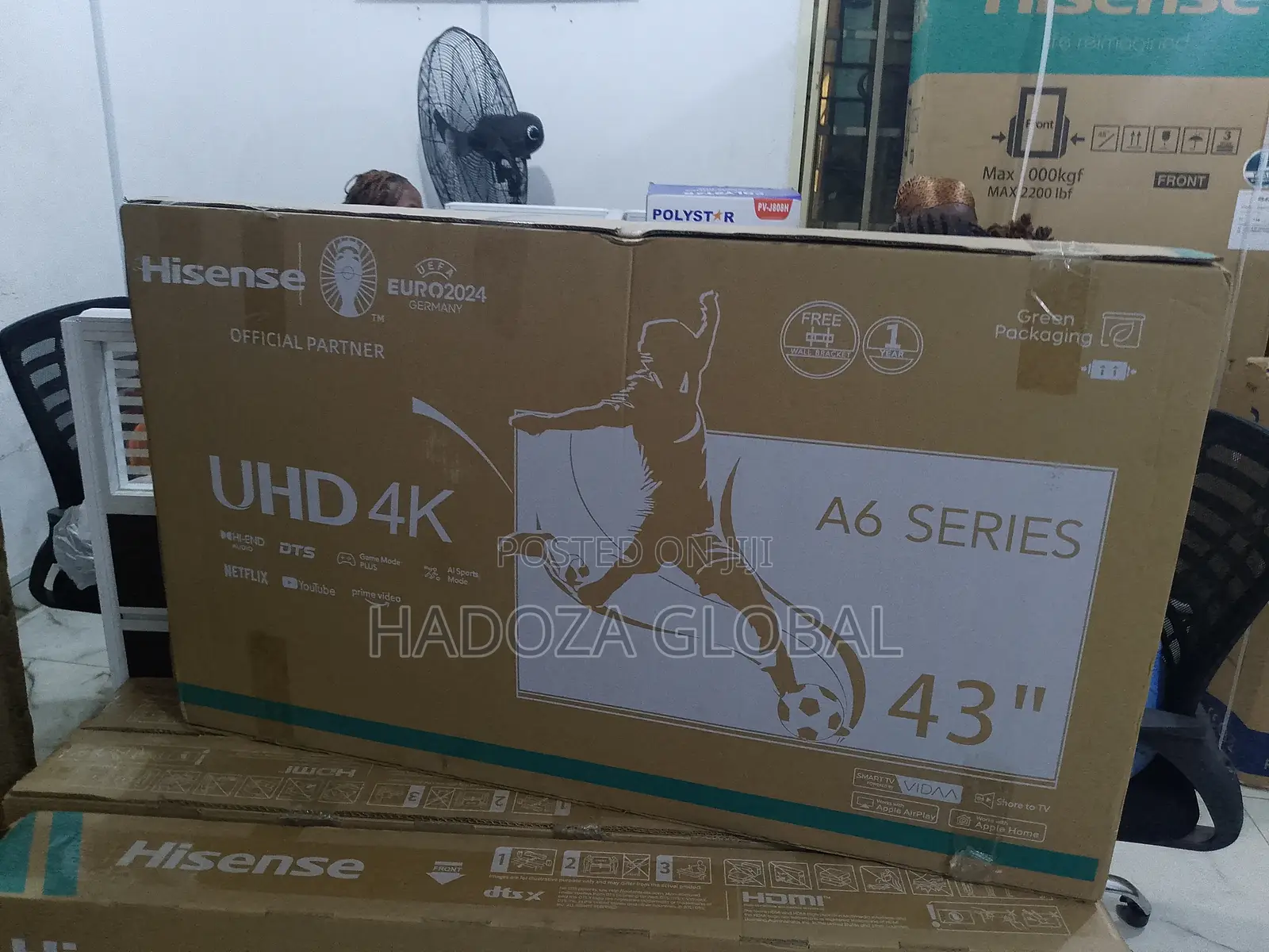 Hisense 43-inch Smart Tv - 4k