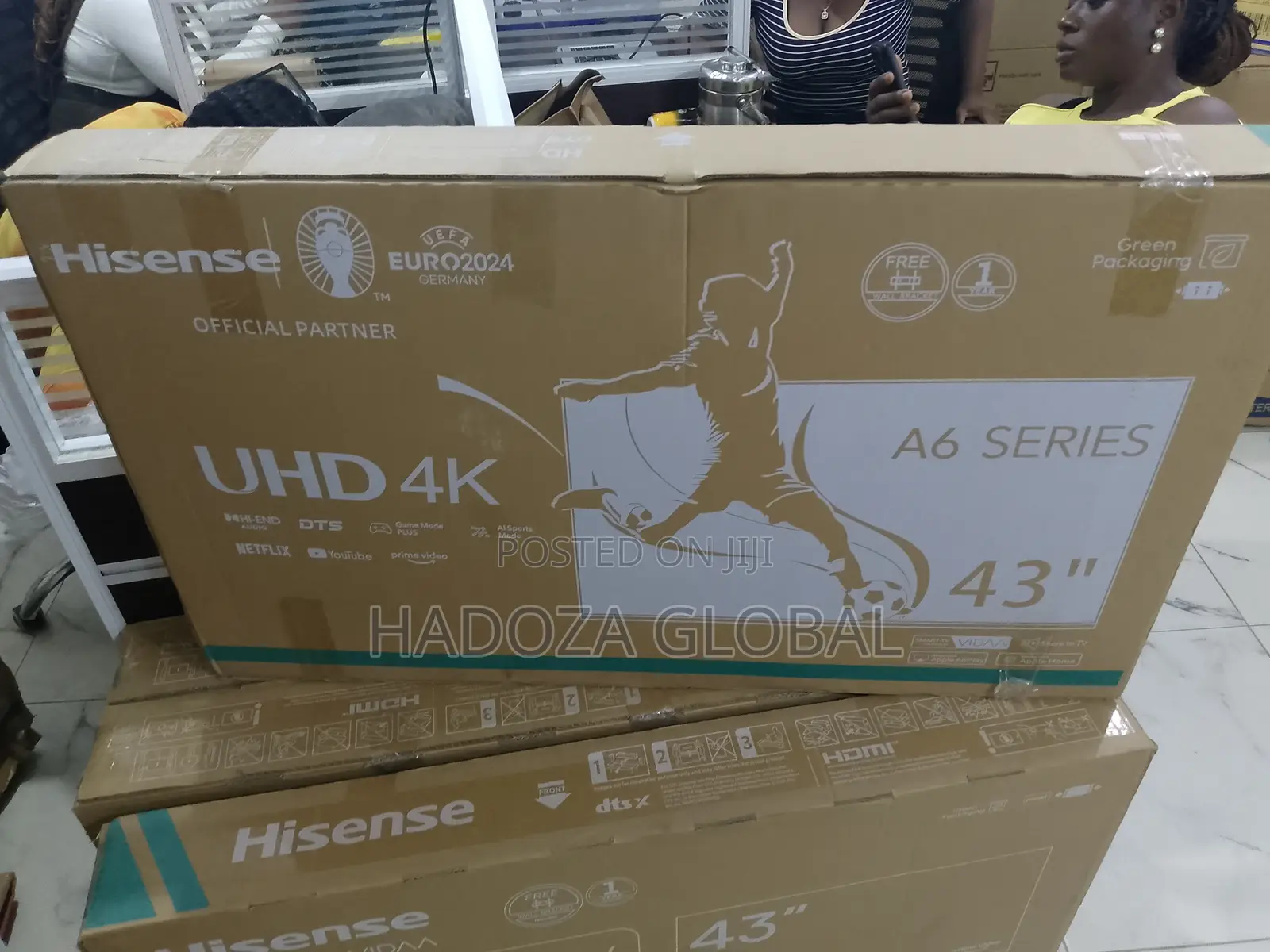 Original Hisense 43" Uhd Android Smart Tv