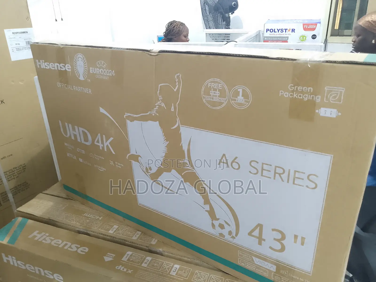 Hisense A6 Series 43" 4k Uhd Smart Tv