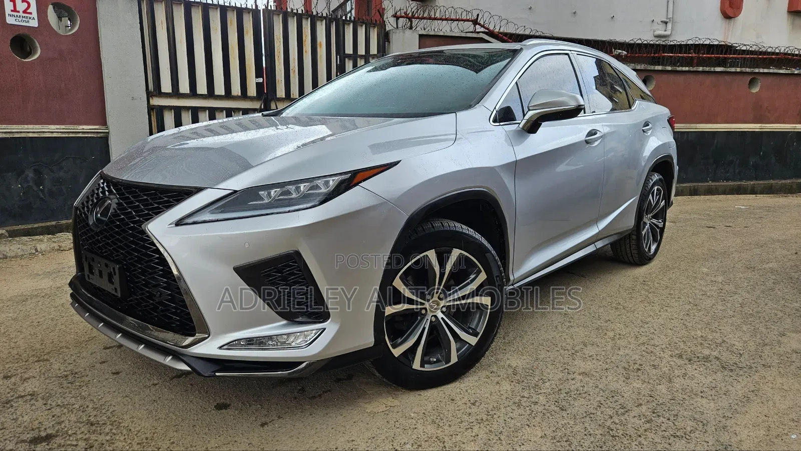 Lexus RX 350 FWD 2017 Silver